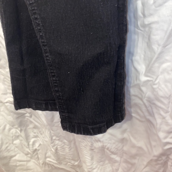 Ladies stretchy Black maternity Jeans size 14 perfect condition - Picture 6 of 6